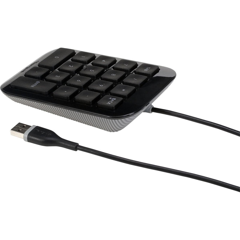 TARGUS AKP10US, NUMERIC KEYPAD FEATURING FULL SIZED KEYS FOR INCREASED ACCURACY, CORDED - AKP10US