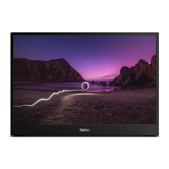 Lenovo ThinkVision M16 16in IPS WUXGA 60Hz USB-C Portable Monitor 65W PD