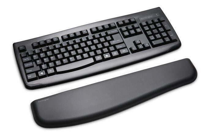 KENSINGTON ERGOSOFT WRIST REST FOR STANDARD KEYBOARD, BLACK - 52799
