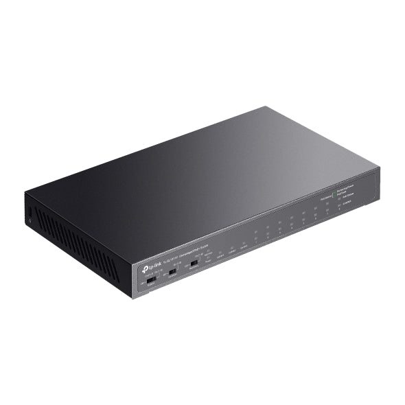 TP-Link PoE Switch TL-SL1311P 11 Port Fast Ethernet Gigabit PoE+ 65W