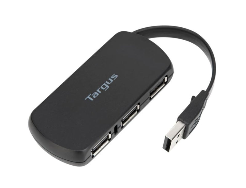 TARGUS ACH114AU, 4 PORT VALUE HUBEXPAND1 USB PORT TO 4CABLE STORES UNDER HUB FOR TRAVEL - ACH114AU