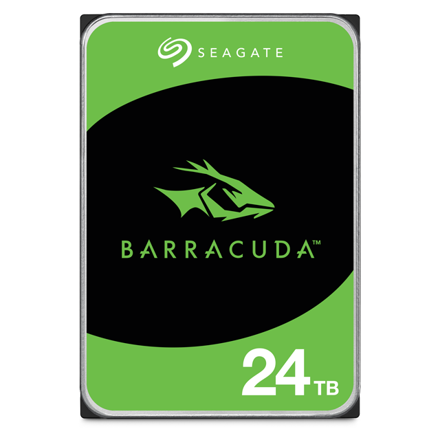 Seagate BarraCuda 24TB 3.5in SATA HDD Desktop Internal Hard Drive