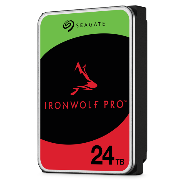 SEAGATE IRONWOLF NAS PRO INTERNAL 3.5" SATA DRIVE, 24TB