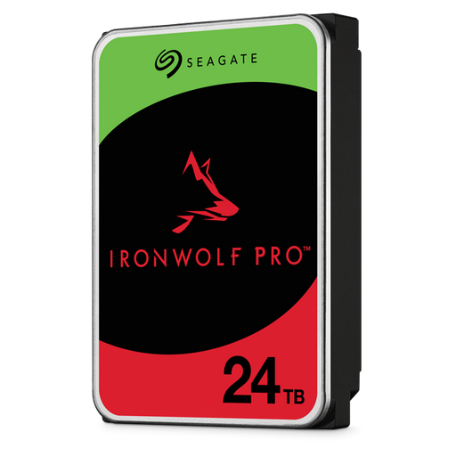 SEAGATE IRONWOLF NAS PRO INTERNAL 3.5" SATA DRIVE, 24TB