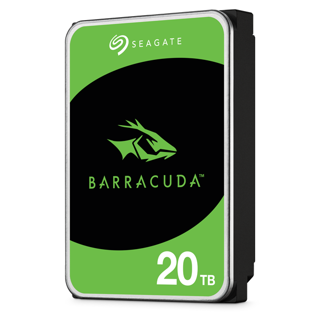 Seagate BarraCuda 20TB 3.5in SATA HDD 512MB Desktop Internal Hard Drive