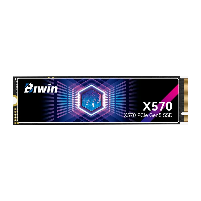 BIWIN Black Opal X570 2TB M.2 PCIe 5.0 NVMe SSD 10000MB/s Write 5000MB/s Read