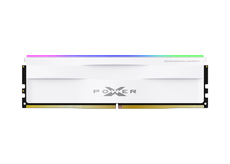Silicon Power XPower Zenith RGB 32GB DDR5 6000MHz CL36 RAM Kit 2x16GB White Memory