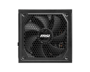 MSI MAG A1000GL PCIE5 ATX Power Supply Unit, 80 PLUS Gold, Fully modular flat cables, 0 RPM Mode, Active PFC design