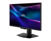 Close-up of Mini LED display with 300Hz refresh rate, 0.03ms response time, and high contrast