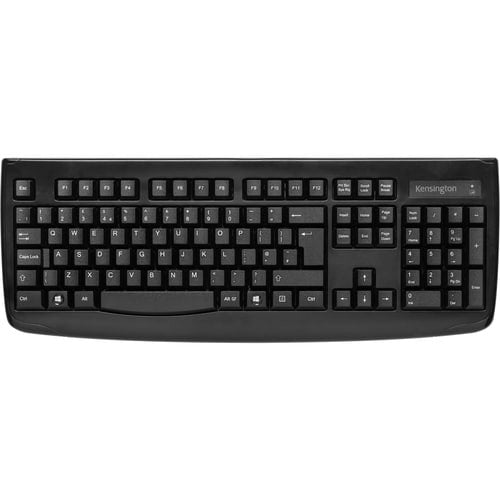 Kensington Pro Fit Keyboard - Wireless - USB Interface - Black