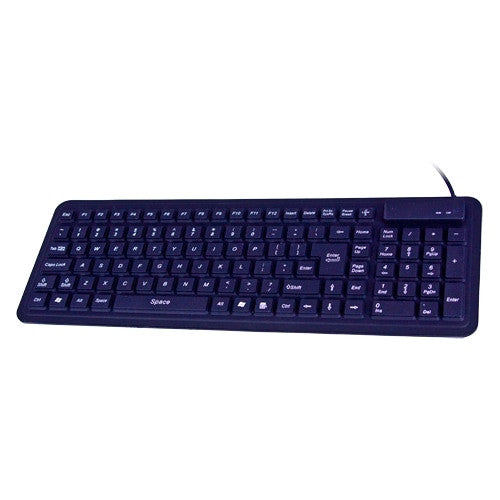 SEAL GLOW2 Medical Grade Silicone Keyboard(White)(USB) - SW106G2