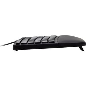 Kensington Pro Fit Ergonomic Wired Keyboard with Wrist Rest Black USB Keyboard