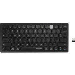 Kensington Keyboard - Wireless - USB Interface - Black - K75502US