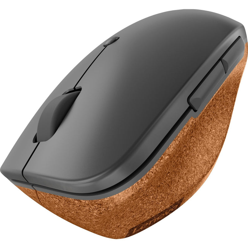 Lenovo Go Wireless Vertical Mouse USB-A Optical 6 Button Storm Grey