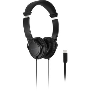 Kensington K97456WW Wired USB-C Stereo Headphones Over-Ear Binaural Hi-Fi