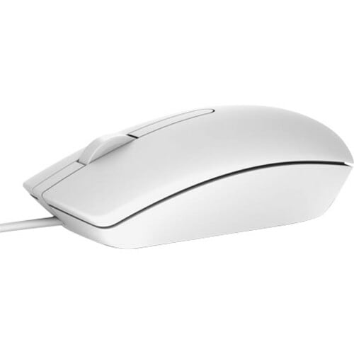 Dell MS116 USB Optical Mouse White 1000 DPI Scroll Wheel Wired