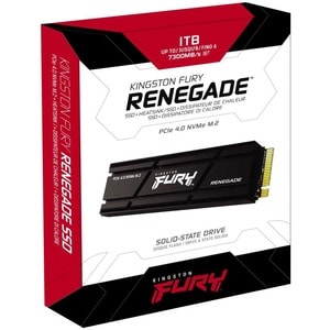1TB M.2 2280 Internal Solid State Drive Kingston FURY Renegade NVMe PCIe 4.0 SSD