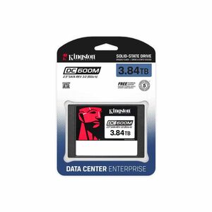 3.84TB 2.5" Internal SSD Kingston DC600M Enterprise SATA 560MB/s 1DWPD 3840GB