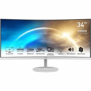 Professional PRO MP341CQ 34" Class UWQHD Curved Screen LCD Monitor