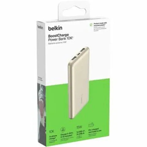 BOOSTCHARGE Power Bank 10K GOLD - BPB011BTGD