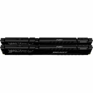 64GB DDR5 DIMM Kingston FURY Beast 6000MT/s CL30 Desktop RAM Kit (2x32GB) Memory