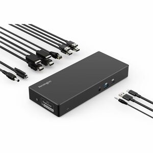 Kensington SD4781P USB-C Dock Dual 4K DP HDMI 100W PD 10Gbps Ethernet