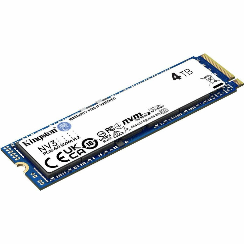 4 TB Internal M.2 2280 Solid State Drive Kingston NV3 PCI Express NVMe 4.0 x4