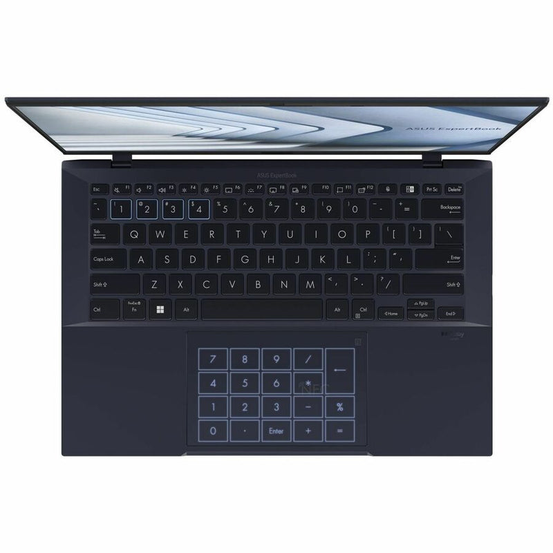 ExpertBook B9 14in WQXGA+ - Core 7 150U - 32GB RAM (onboard) - 1TB SSD - Intel Graphics - Backlit KB - WiFi 6E - 63WH 3cell - Star Black - Windows 11 Pro - 3Y OnSite Service