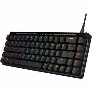 ASUS ROG Falchion Ace HFX Compact RGB Gaming Keyboard USB Magnetic Switch Black