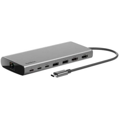 Belkin USB‑C Dock Dual 4K 60Hz 100W PD HDMI DP RJ45 5x USB