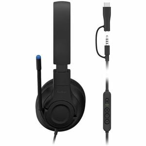 Belkin SoundForm Inspire Kids Stereo Headset USB‑C/3.5mm Over‑ear Black