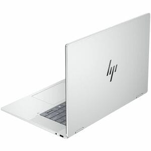 HP laptop on a white background