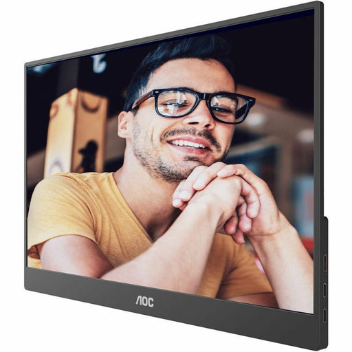 AOC 16T20 16" Class Full HD LCD Monitor - 16:9 - Black