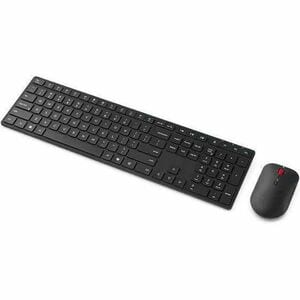 Lenovo Pro Combo 6000 Wireless Keyboard and Mouse Set Bluetooth/RF 3 Devices USB-A