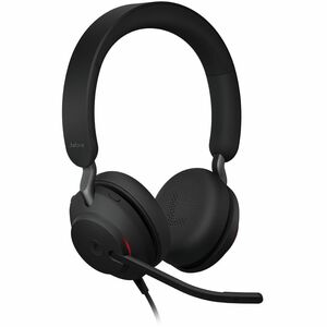 Jabra Evolve2 40 SE MS Stereo Headset USB-C/A Wired Over-head Black