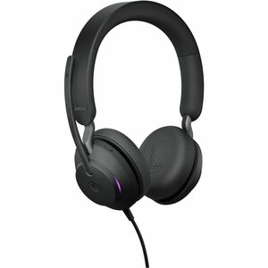 Jabra Evolve2 40 SE MS Stereo Headset USB-C/A Wired Over-head Black