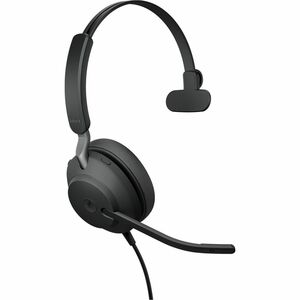 Jabra Evolve2 40 SE MS Mono Headset USB-C/A Wired Over-head Black