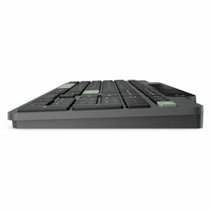 Lenovo Self-Charging Wireless Keyboard Bluetooth 5.1 US English QWERTY Black