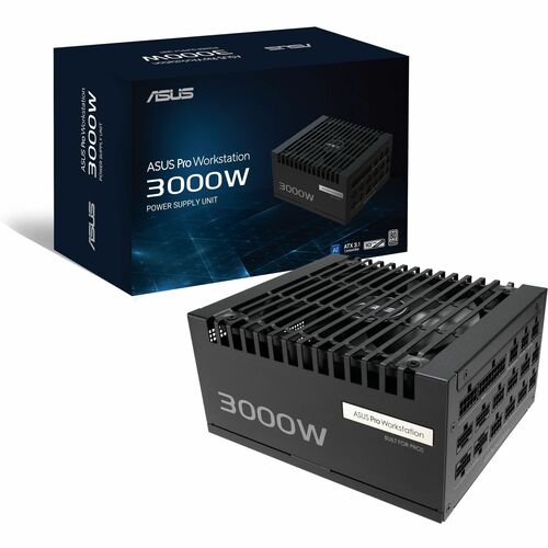 ASUS PRO WS 3000P 3000W Platinum ATX 3.1 Power Supply Workstation