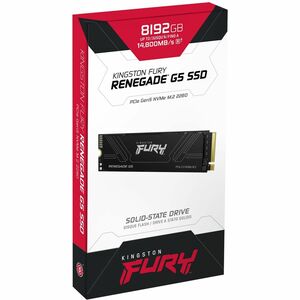 Kingston FURY Renegade G5 8TB PCIe 5.0 NVMe M.2 2280 Internal Solid State Drive