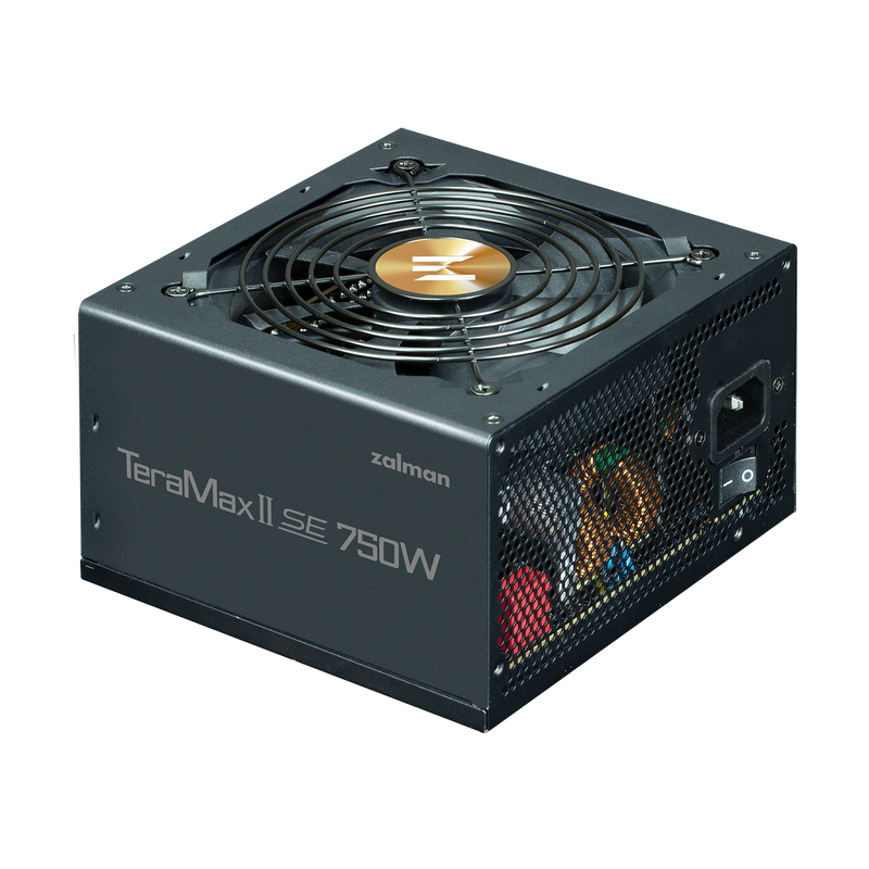 Zalman TeraMax2SE 750W 80 Plus Gold Fully Modular ATX Power Supply 7YR Warranty