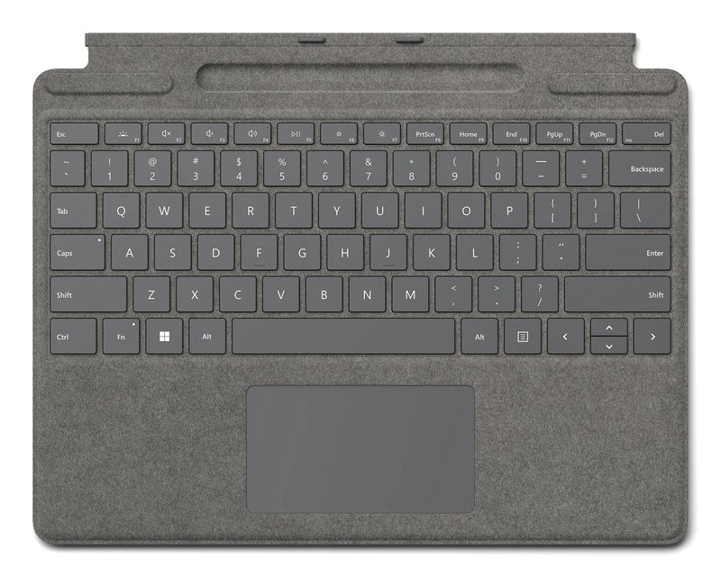 SURFACE PRO 10, SIGNATURE KEYBOARD TYPE COVER, NO PEN - PLATINUM - 8XB-00200