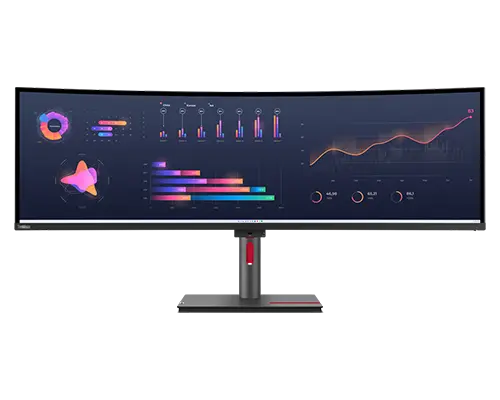LENOVO P49W-30 49" WLED IPS CURVE (32:9), HDMI, DP, USBC, TB, H/ADJ, 3YR - 63DBRAR1AU