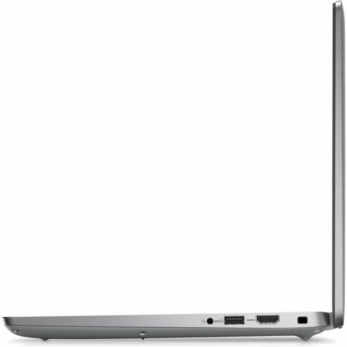 Side profile of Dell Latitude 5450 showing Thunderbolt 4 USB-C ports and RJ-45 Ethernet