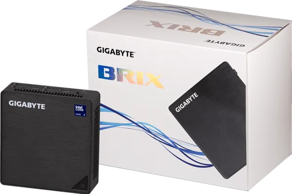 Gigabyte Ultra 5 225H Barebone Mini PC DDR5 Dual HDMI Dual USB-C WiFi 7 3YR
