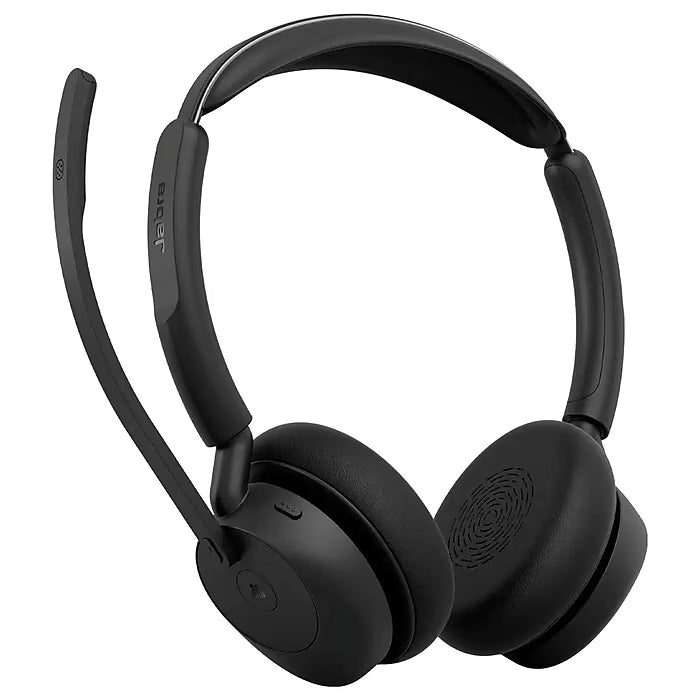 Jabra Evolve3 45 MS Wireless Stereo Bluetooth ANC Headset Link390 USB-A