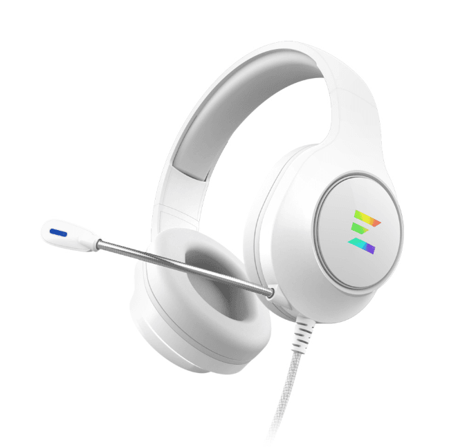 Zalman HPS310 Gaming Headset Surround USB RGB Over-Ear White 1YR Warranty