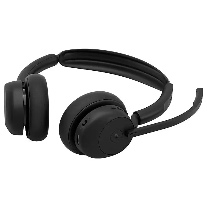 Jabra Evolve3 45 MS Wireless Stereo Bluetooth ANC Headset Link390 USB-A