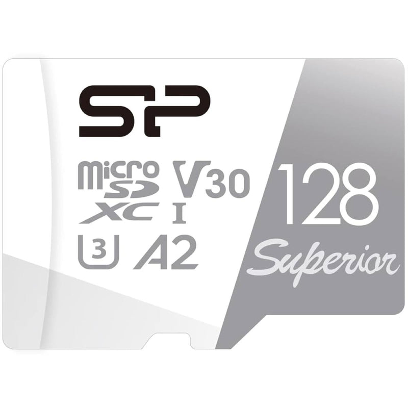Silicon Power Superior A2 128GB microSDXC U3 V30 A1 100MB/s 80MB/s Card