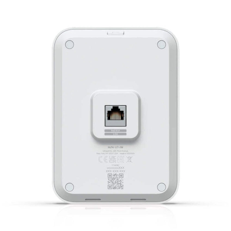 Ubiquiti U7 In-Wall WiFi 7 Access Point 2.5GbE PoE Switch 4 Stream Hospitality
